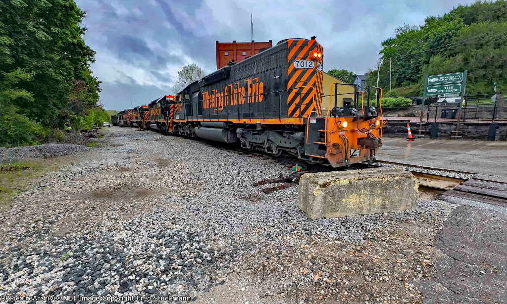 WE 7012 runs LHF today.